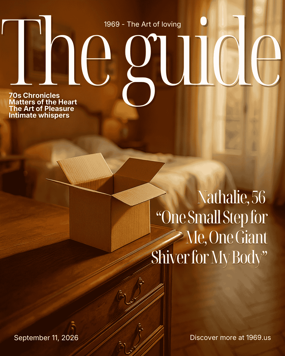 Nathalie, 56 - “One Small Step for Me, One Giant Shiver for My Body”