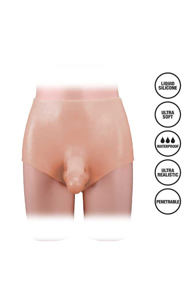 Realistic silicone panties - Dildo panty