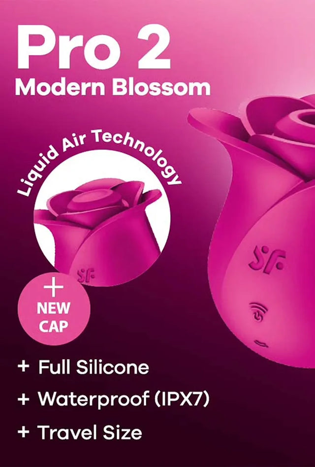 Air Pulse Clitoral Stimulator - Pro 2 Modern Blossom