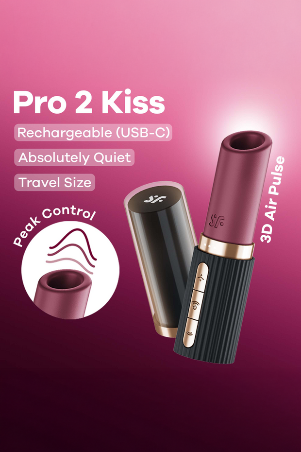 Clitoral Suction Stimulator - Pro 2 Kiss
