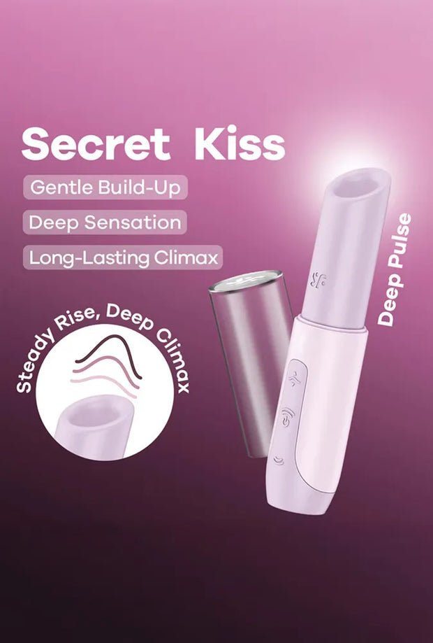 Air Pulse Clitoral Stimulator - Secret Kiss