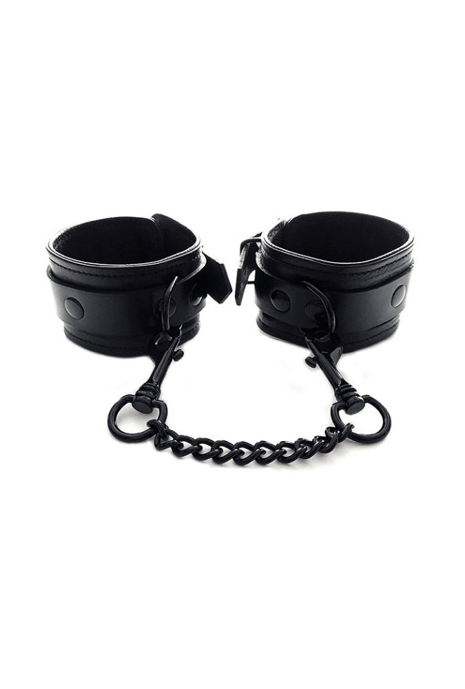 Leather Ankle Cuffs