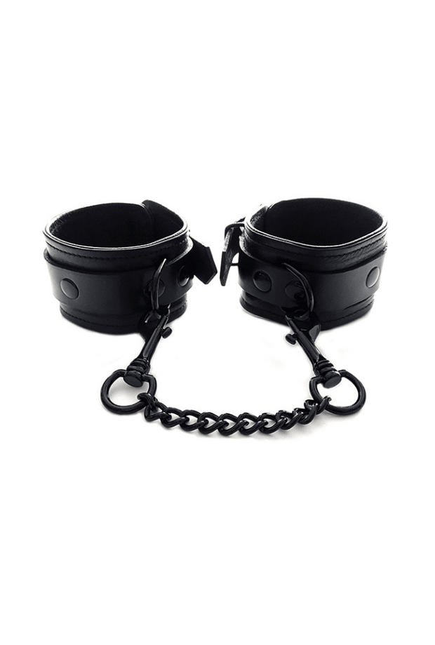 Leather Ankle Cuffs