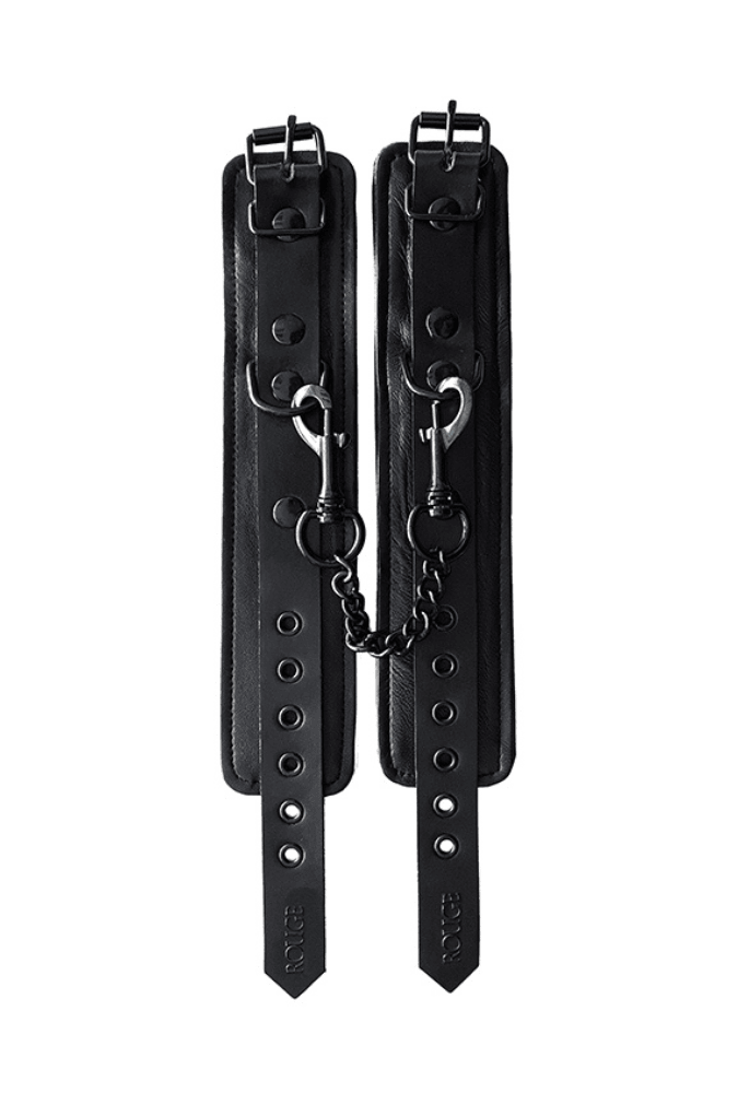 Leather Ankle Cuffs