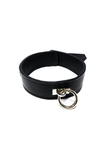 Classic Leather Collar - ROUGE