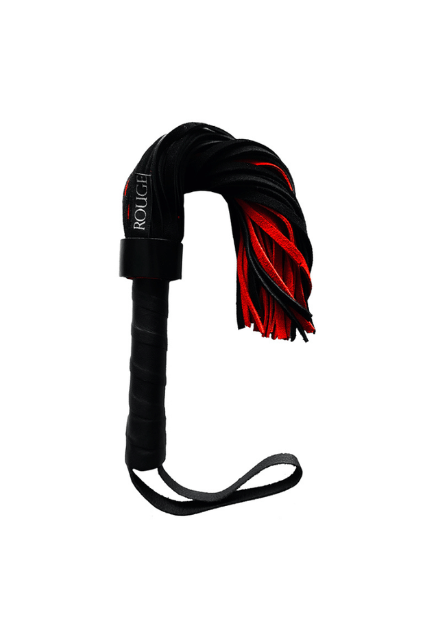 Short Suede Whip - Leather Handle