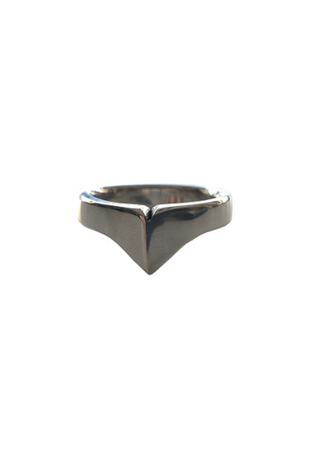 Crown Cockring - Steel