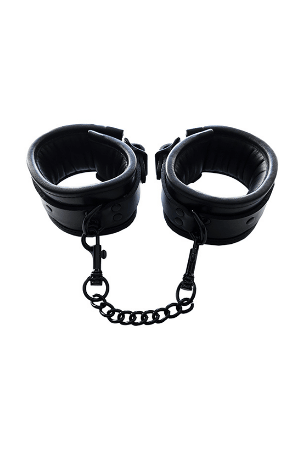 Padded Ankle Cuffs - Leather
