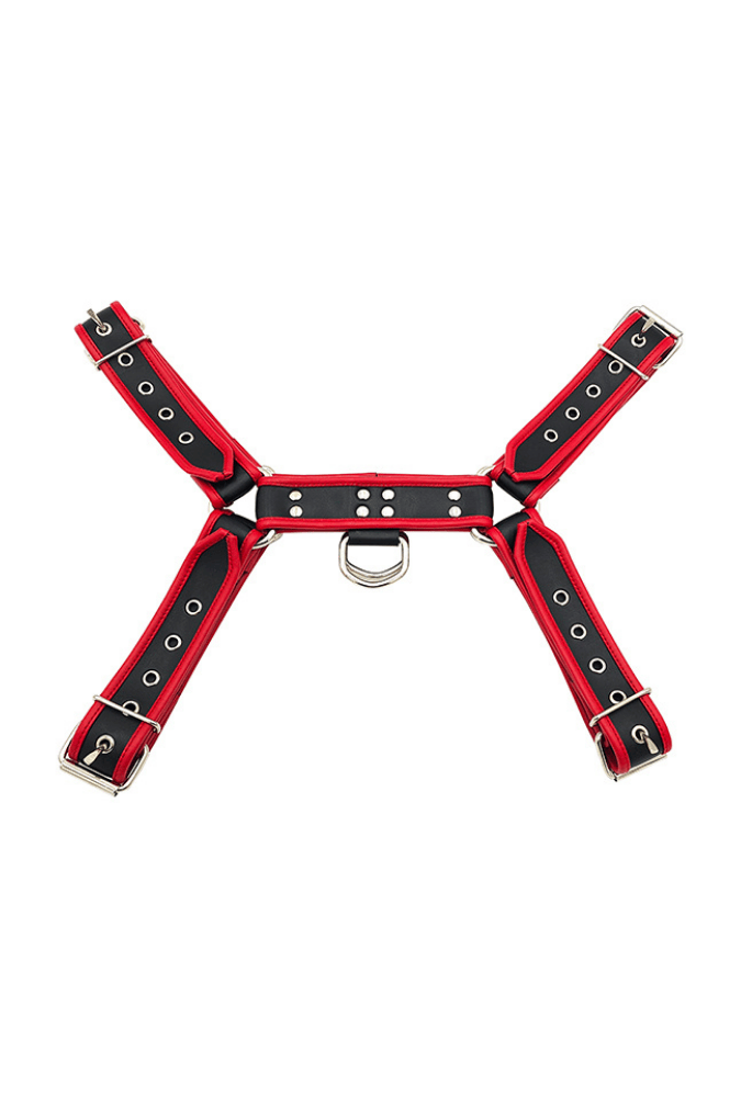 Adjustable Bondage Torso Harness - Faux Leather