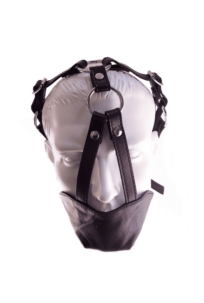 Muzzle Gag with Multiple Attachments - Leather