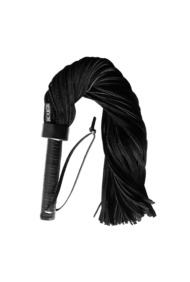 Suede whip - Leather handle