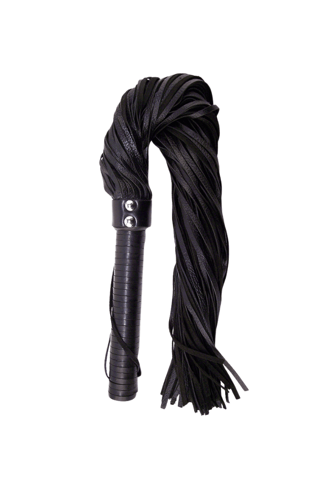 Whip with Handle - Leather