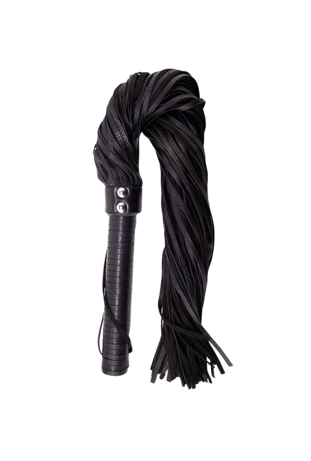 Whip with Handle - Leather