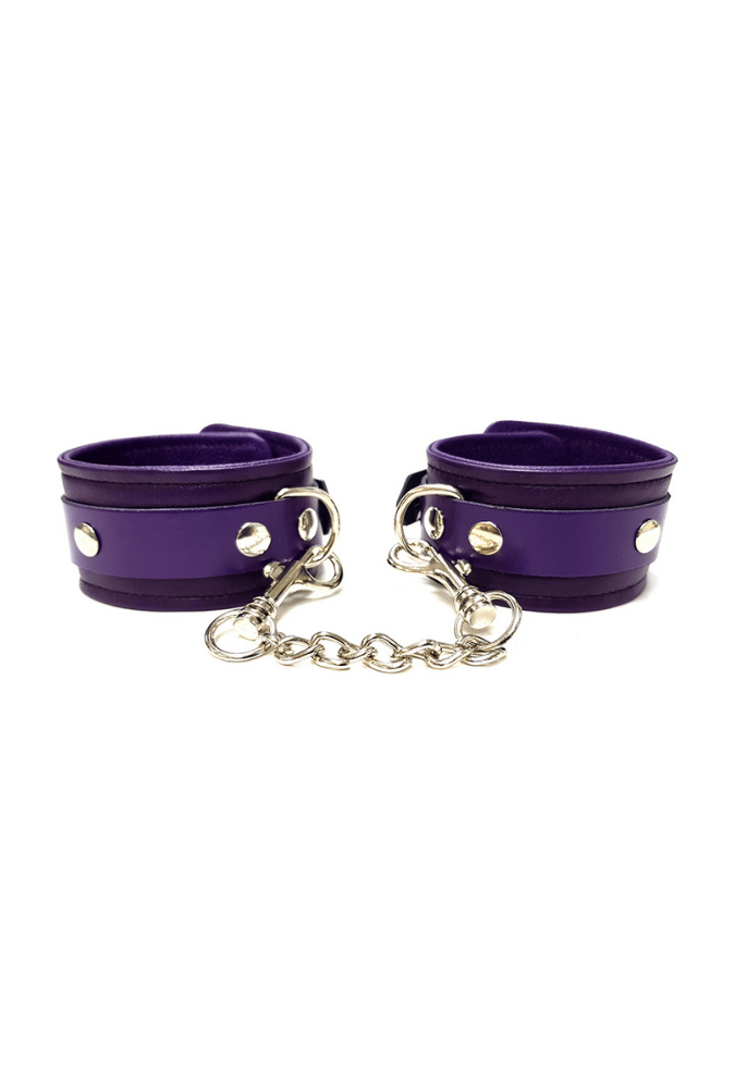 Leather Ankle Cuffs