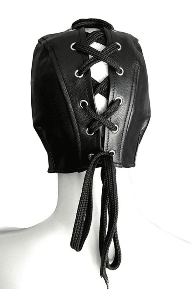 Half-face mask - Leather