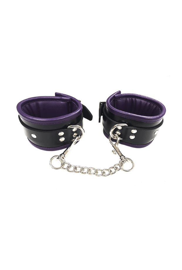 Padded Ankle Cuffs - Leather