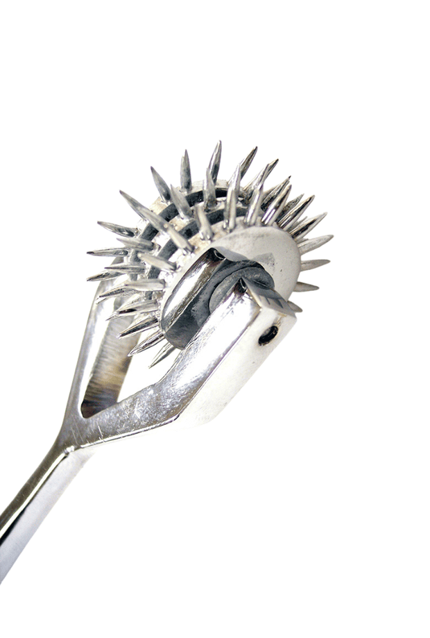 Wartenberg Pinwheel Triple Caster - Steel