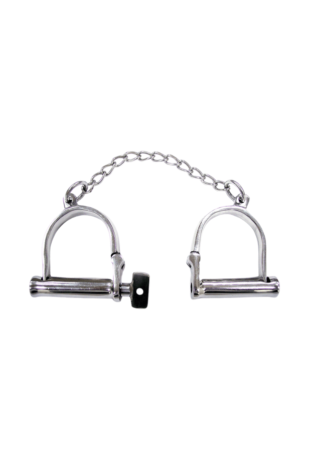 Adjustable Handle Handcuffs - Steel