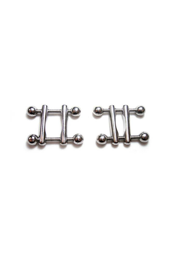 Adjustable Nipple Clamps with Ball Ends - Steel