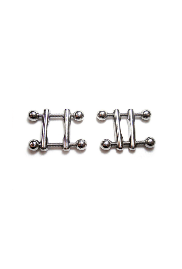 Adjustable Nipple Clamps with Ball Ends - Steel