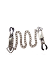 Weighted Nipple Clamps with Chain - Steel