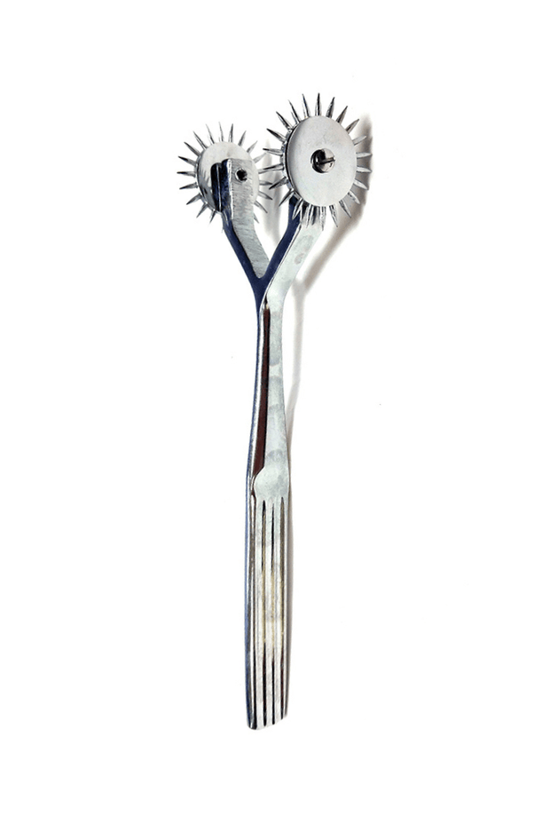 Wartenberg Pinwheel with two heads - Steel