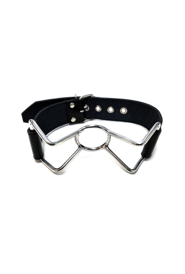 Leather and Steel Spider Gag