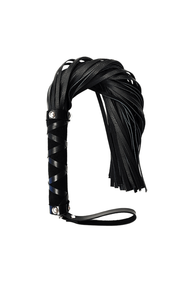 Short whip - Studded leather