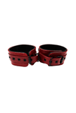 Leather Ankle Cuffs - Anaconda