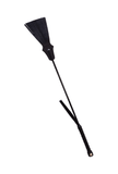 Fringed Riding Crop - Leather