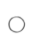 Smooth Cock Ring - Steel