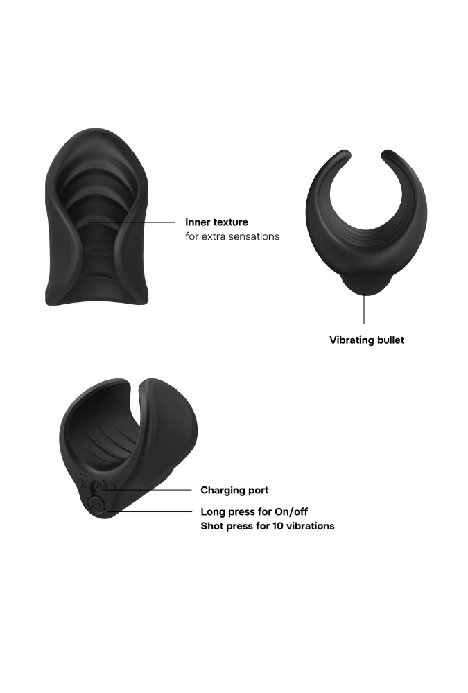 Vibrating Masturbator - Starter