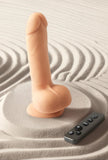 Remote Control Rotating & Vibrating Dildo - Realistic