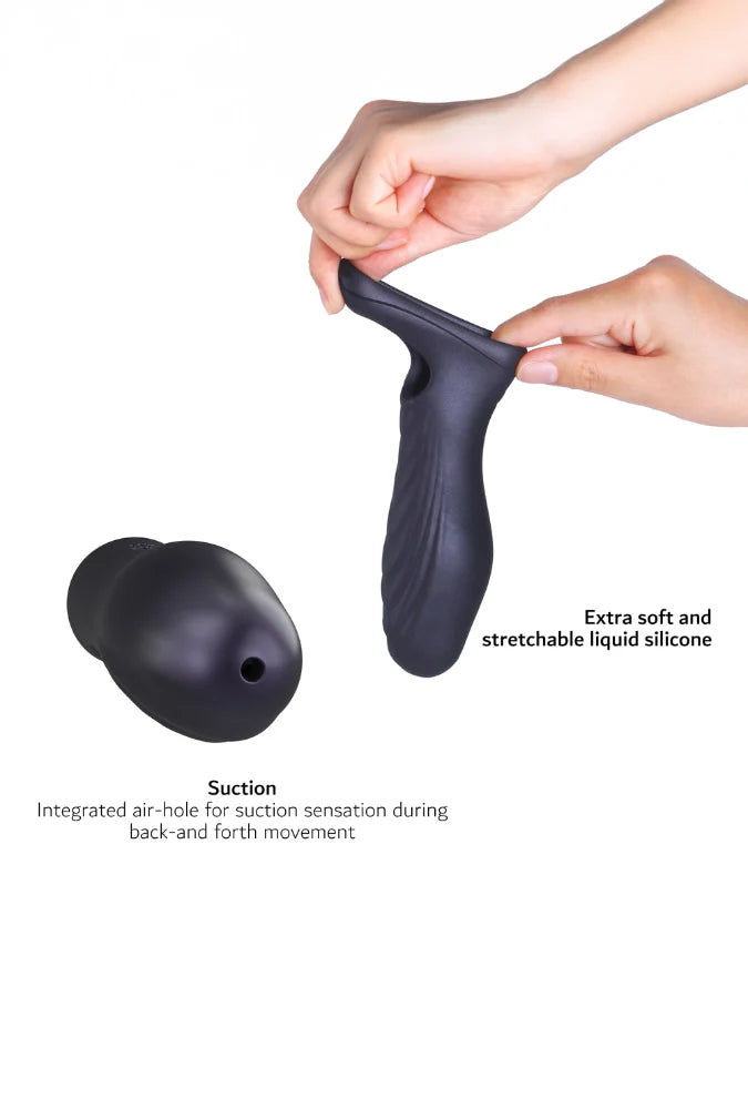 2-in-1 Masturbator & Penis Sleeve - Ryzer Max