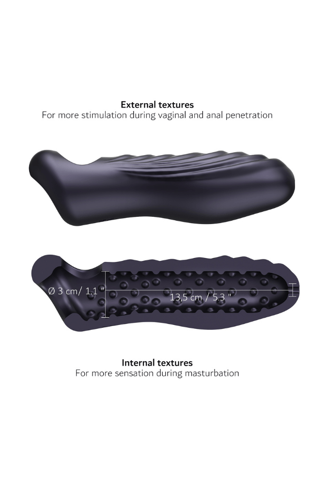 2-in-1 Masturbator & Penis Sleeve - Ryzer Max