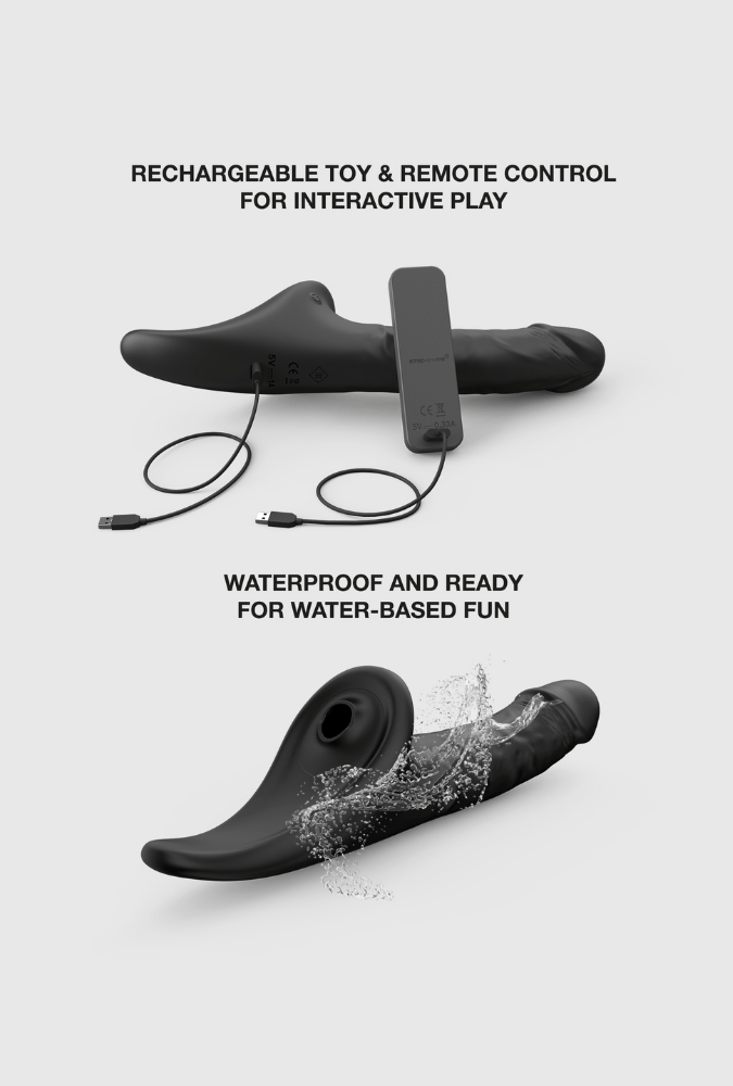 Remote Control Realistic Dildo - Multi-Orgasm