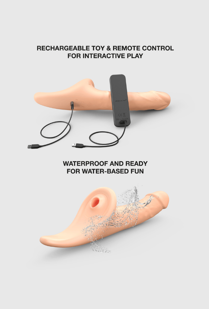 Remote Control Realistic Dildo - Multi-Orgasm