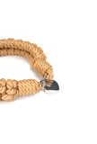 Bound You Ⅱ: Shibari Bondage Rope Collar with Heart Shape Padlock