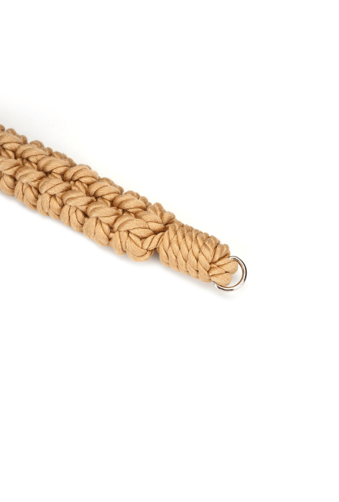 Bound You Ⅱ: Shibari Bondage Rope Collar with Heart Shape Padlock