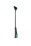 Mossy Chic Riding Crop - Green Leather
