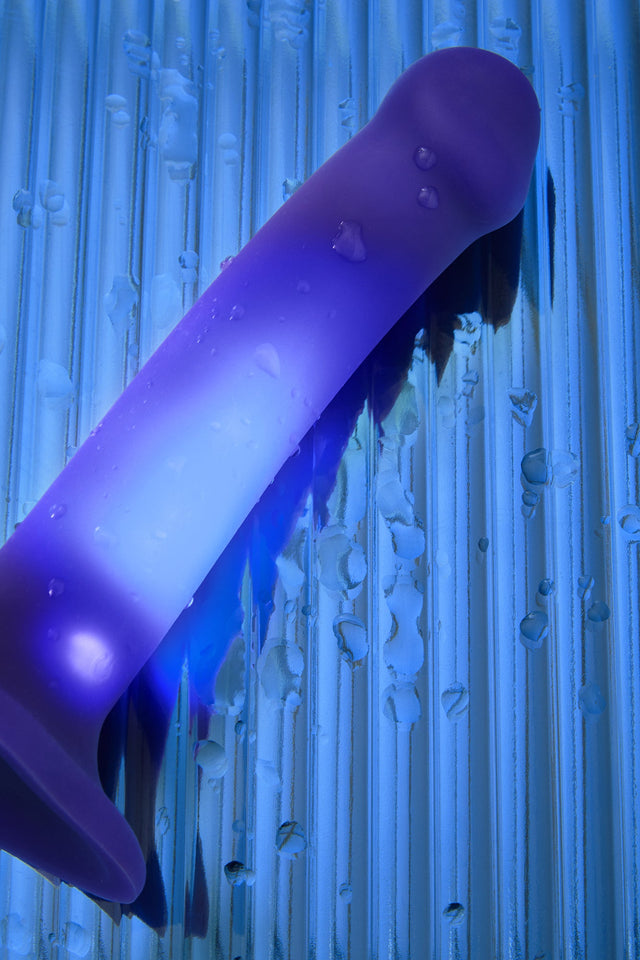 Semi-realistic LED dildo - Glow LED dildo